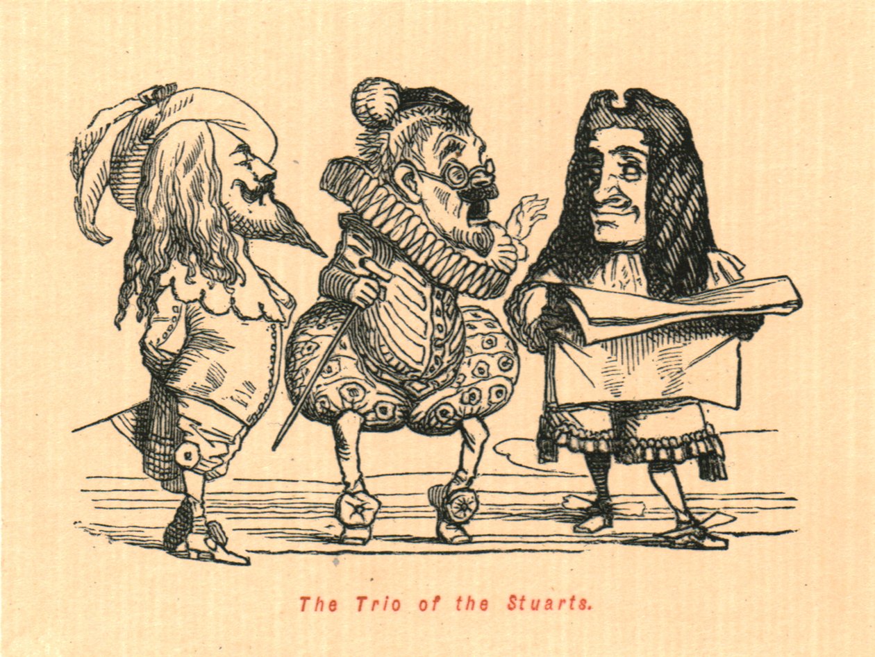 The Trio of the Stuarts, 1897. av John Leech
