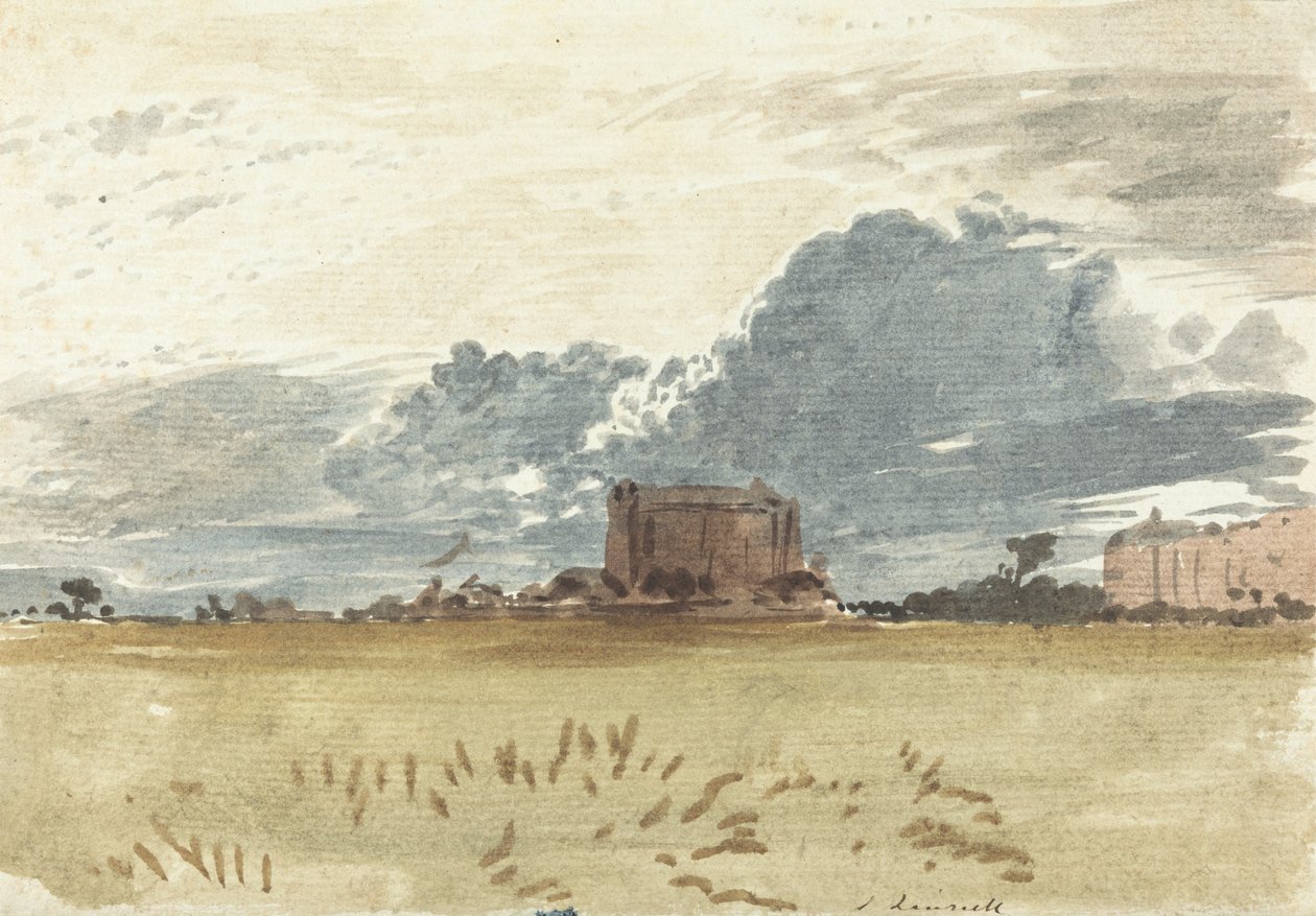 Utsikt over myrene av John Linnell