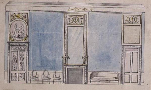 Design for et rom (ii) av John Linnell
