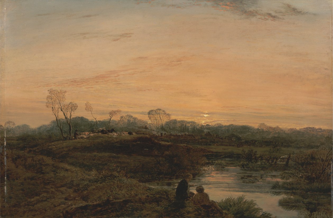 Kveld, Bayswater av John Linnell