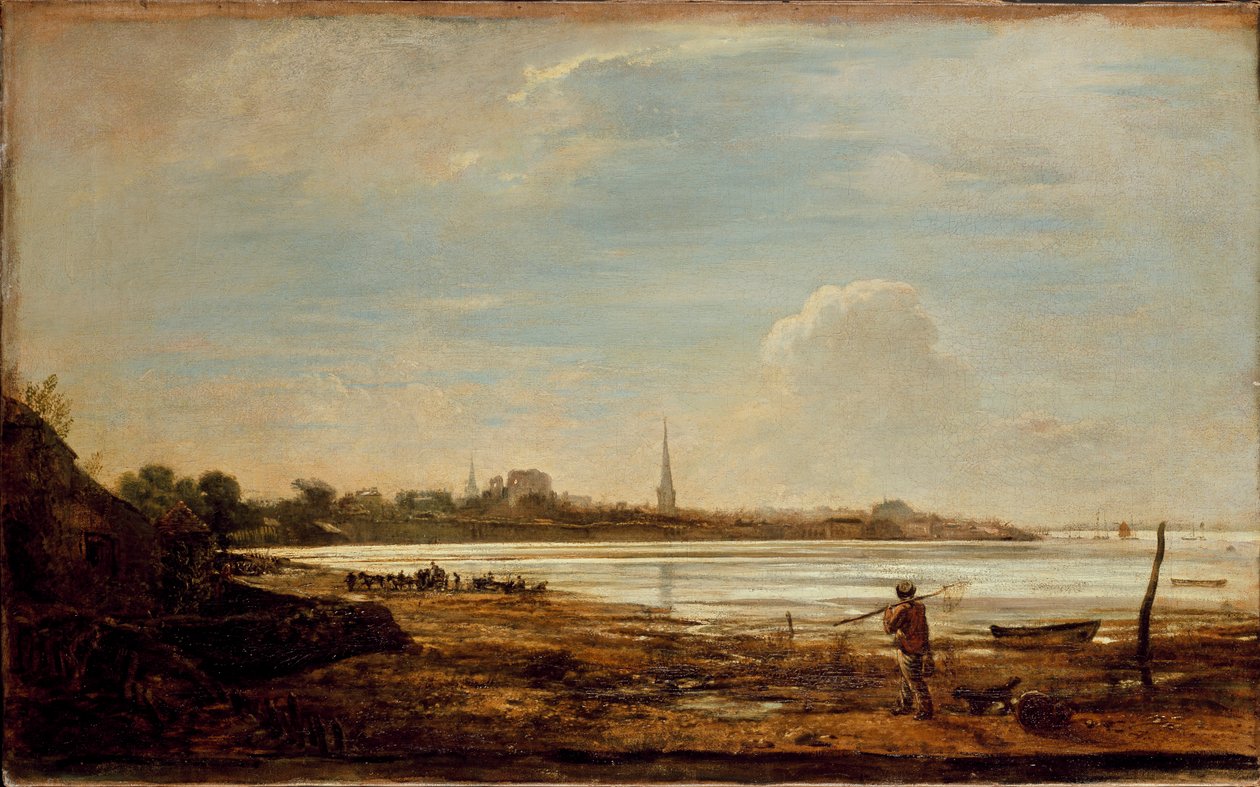 Utsikt over Southampton, 1819 av John Linnell