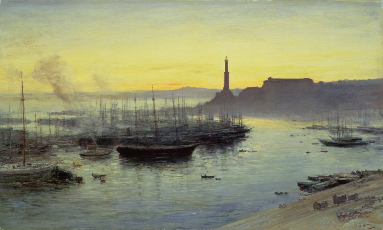 Genova, 1904 av John MacWhirter