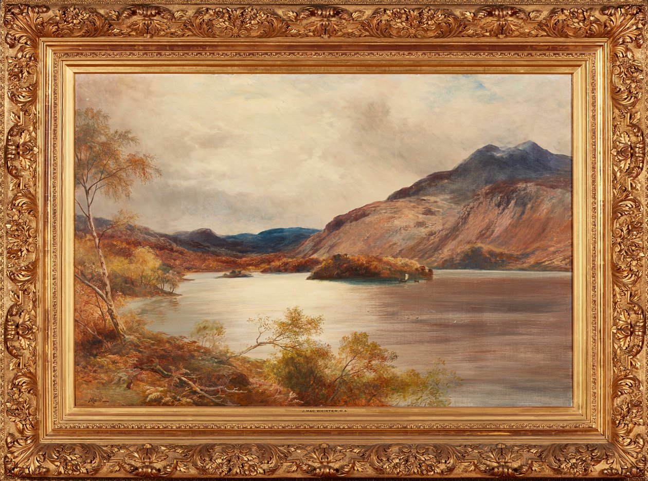 Loch Katrine (olje på lerret) av John MacWhirter
