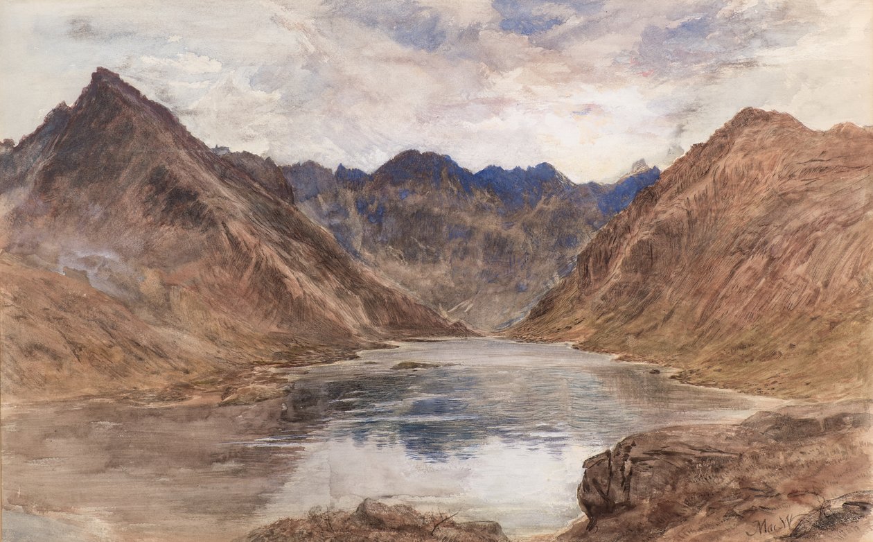 Fjellstillhet av John MacWhirter