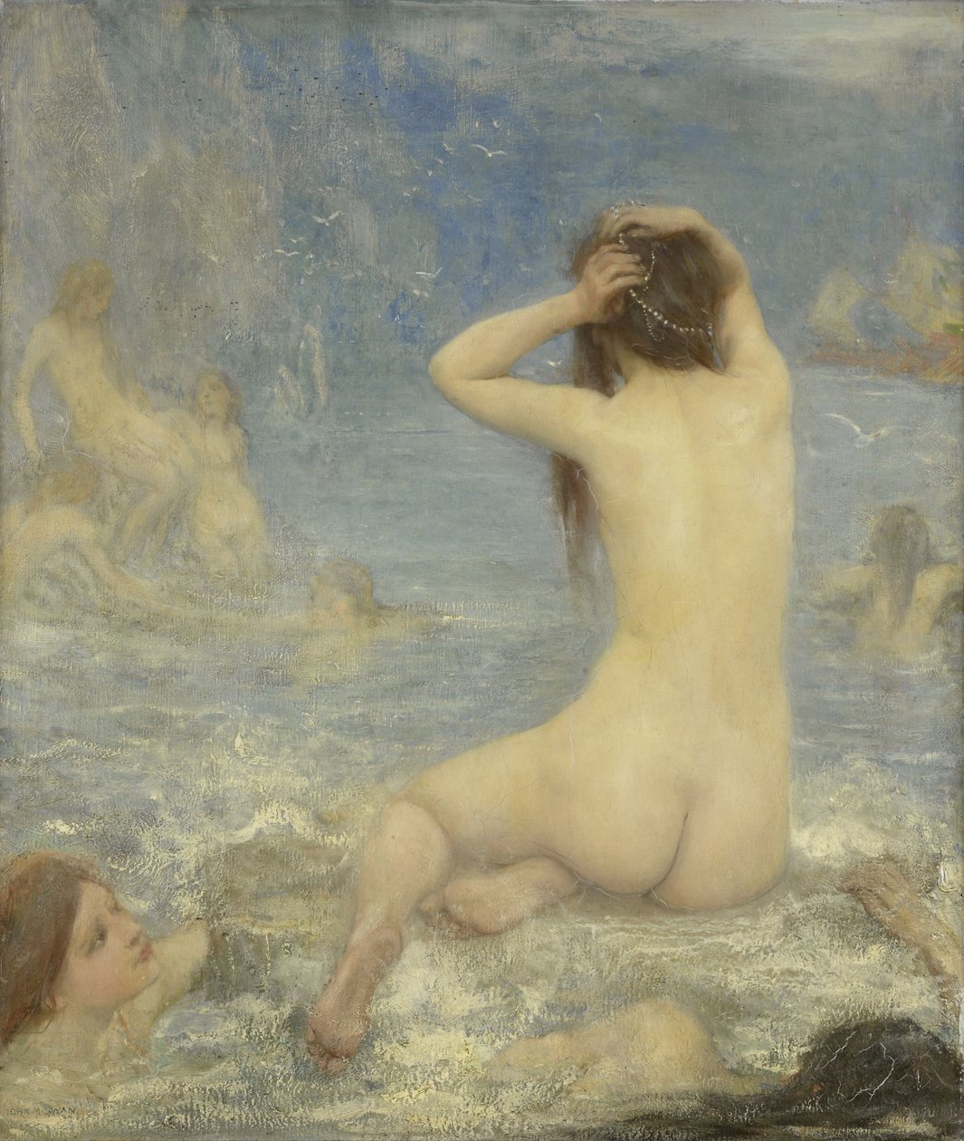 Sirenene, 1870-1910 av John Macallan Swan