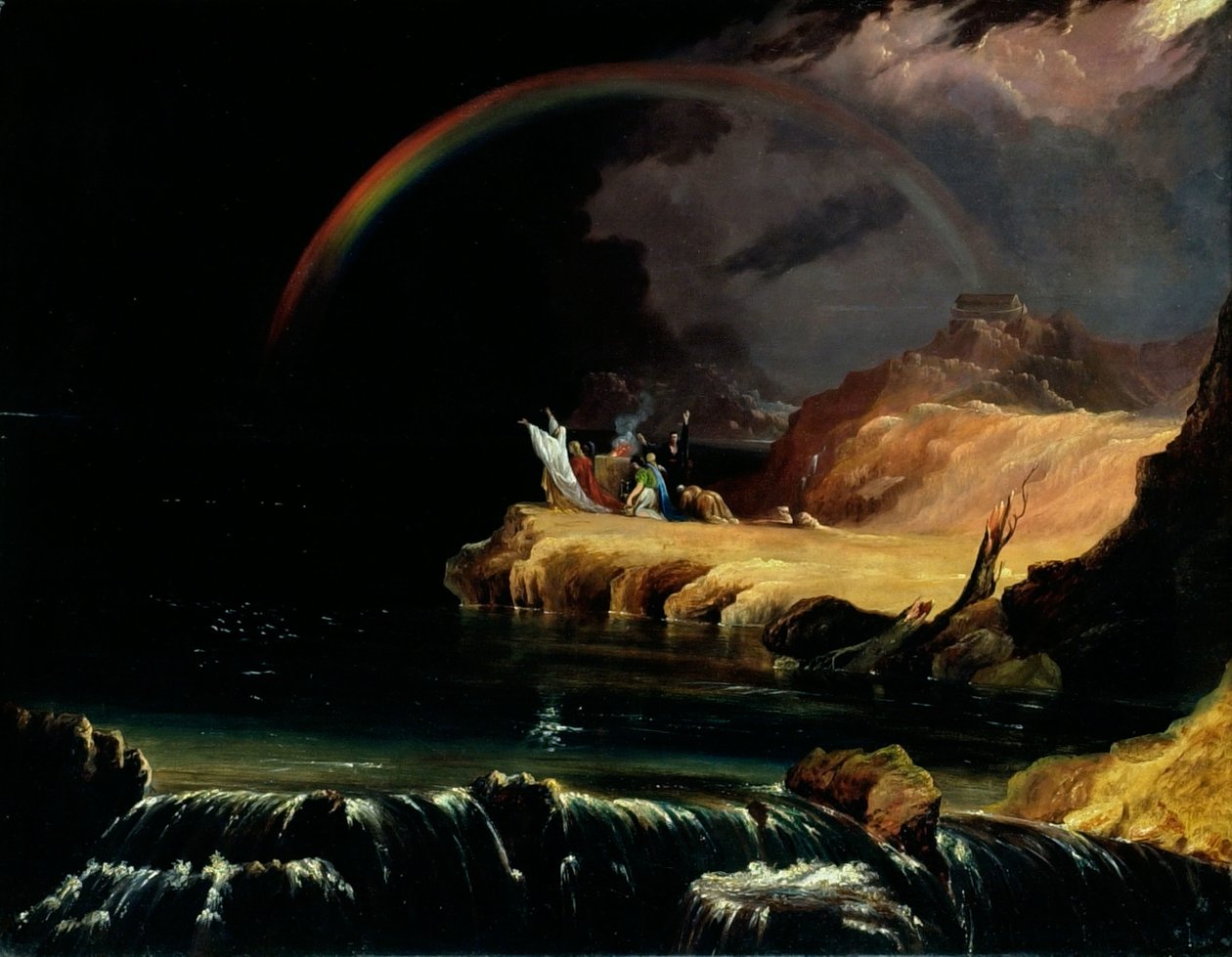 The Covenant, ca. 1843 (olje på lerret) av John Martin