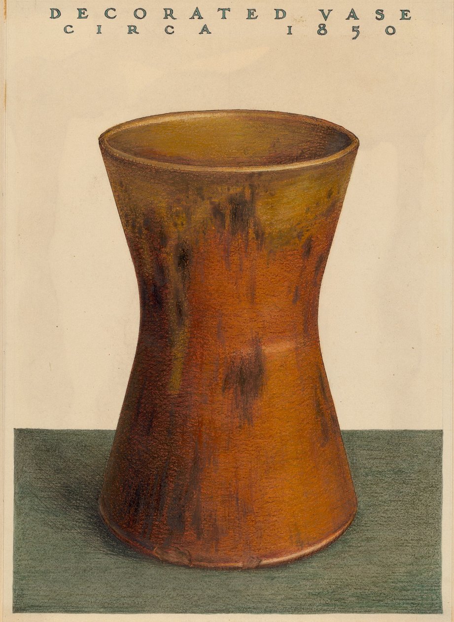 Vase, ca. 1936. av John Matulis