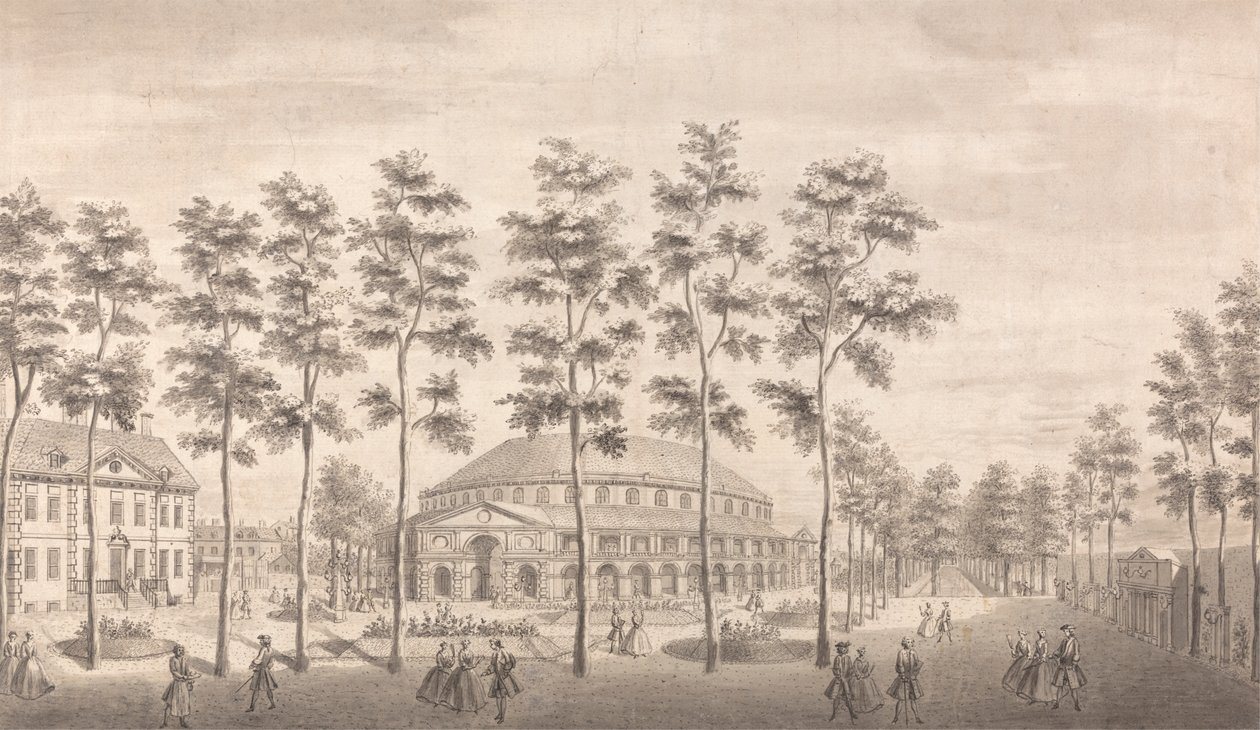 Rotunden og hagene, Ranelagh av John Maurer