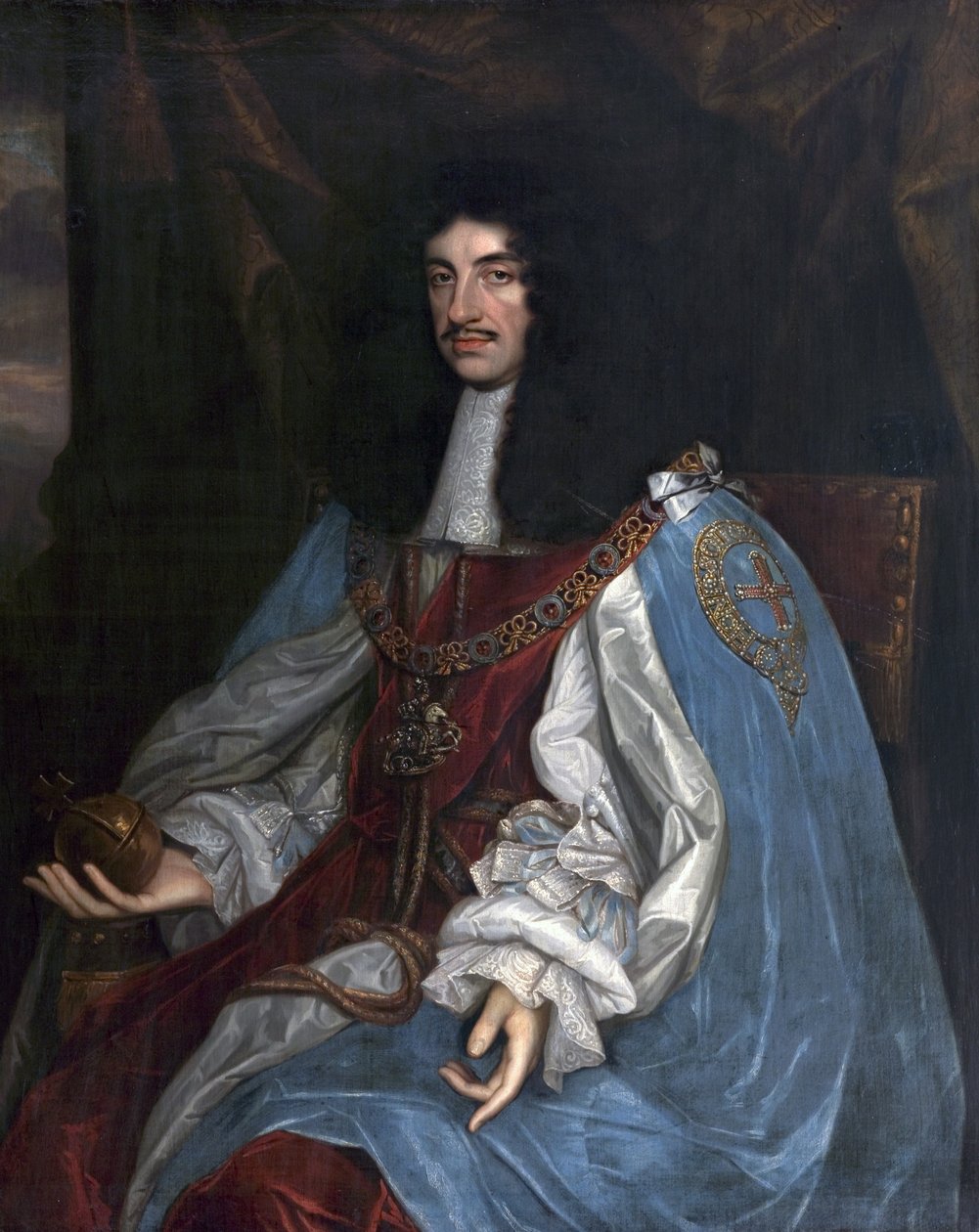 Karl II av John Michael Wright