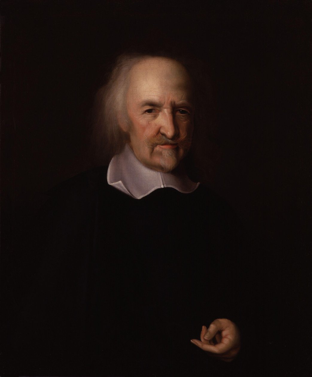 Portrett av Thomas Hobbes, 1669-70 av John Michael Wright