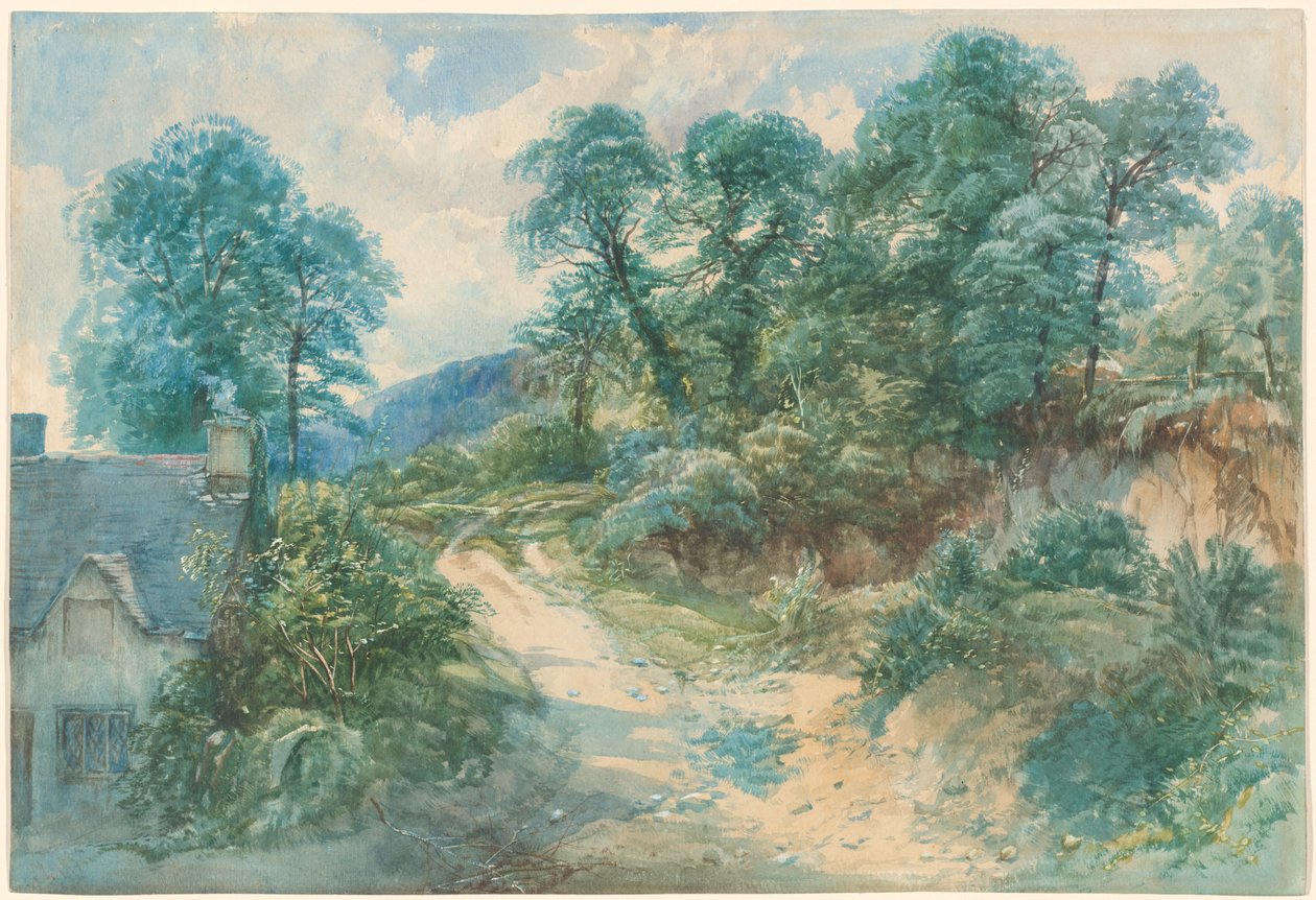 En Country Lane av John Middleton