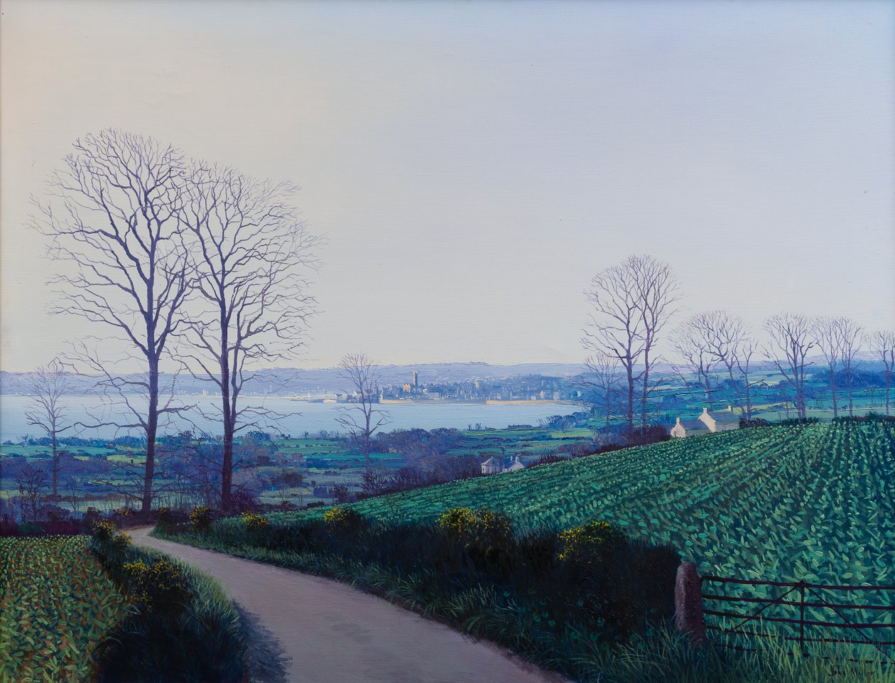 Mounts Bay om vinteren av John Miller