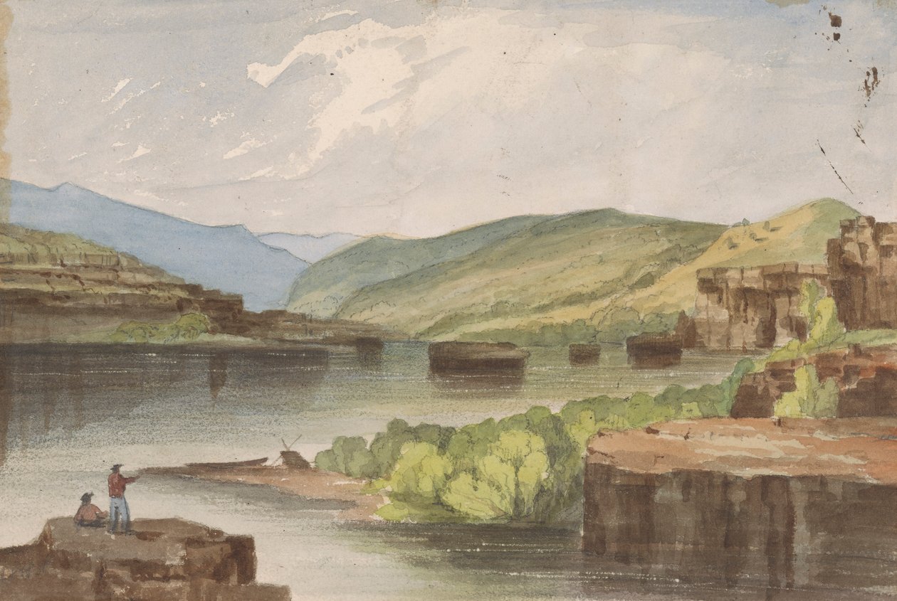 Kapp Horn - Columbia River av John Mix Stanley