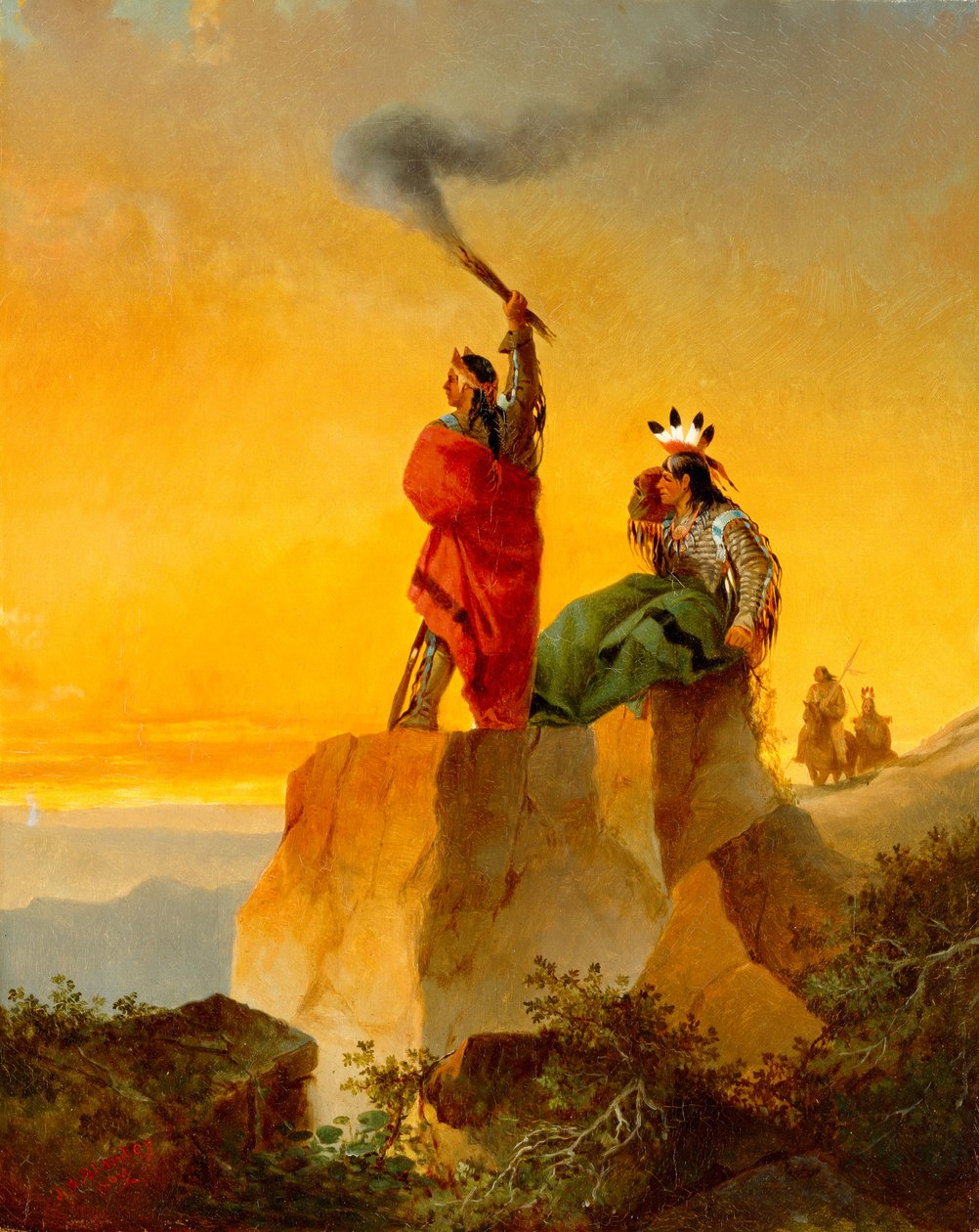 Indian Telegraph, 1860 av John Mix Stanley