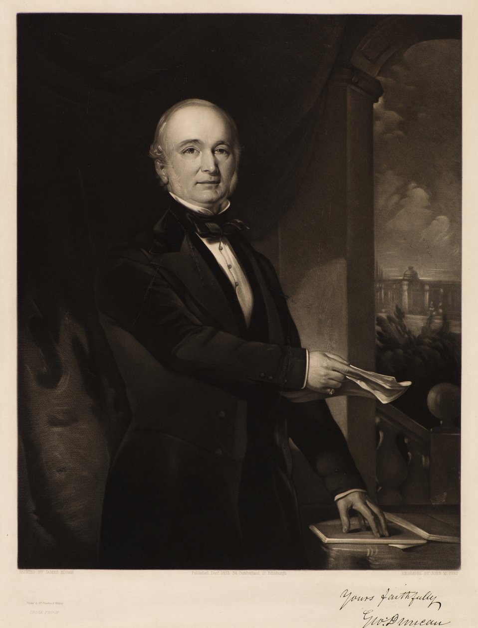 George Duncan MP av John Moffat