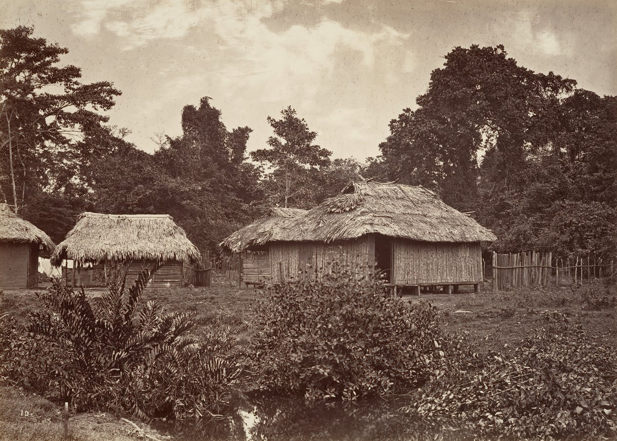 Tropisk natur, Turbo Village, 1871. av John Moran