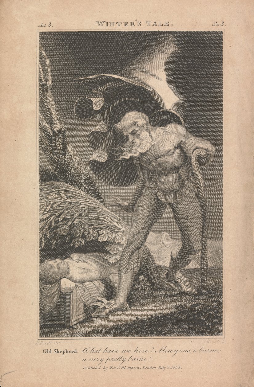 Winter's Tale, 3. akt, scene 3 av John Neagle