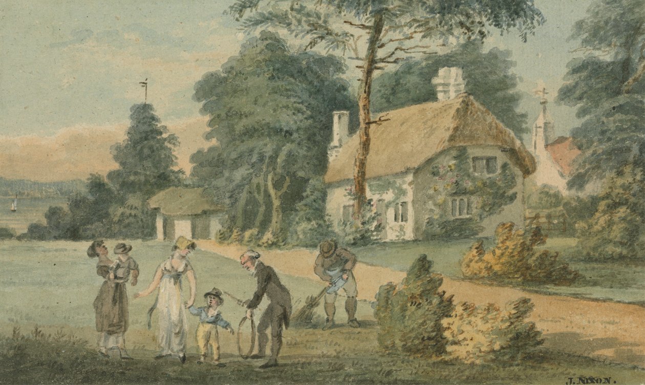 Binstead prestehus, Isle of Wight av John Nixon