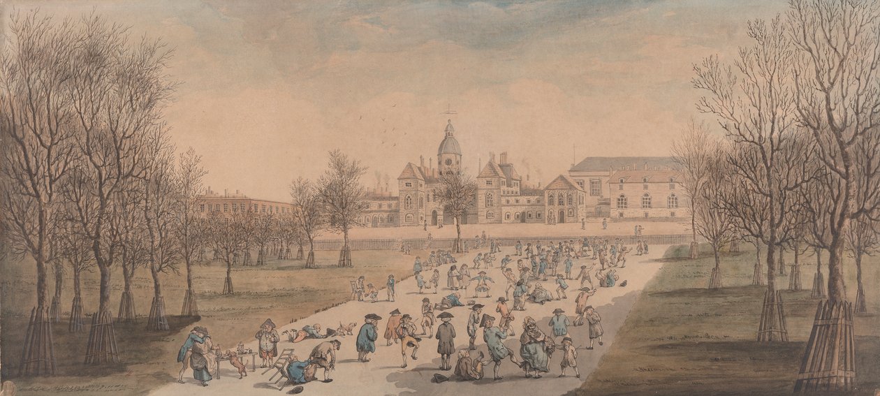 Skating i St. James' Park av John Nixon