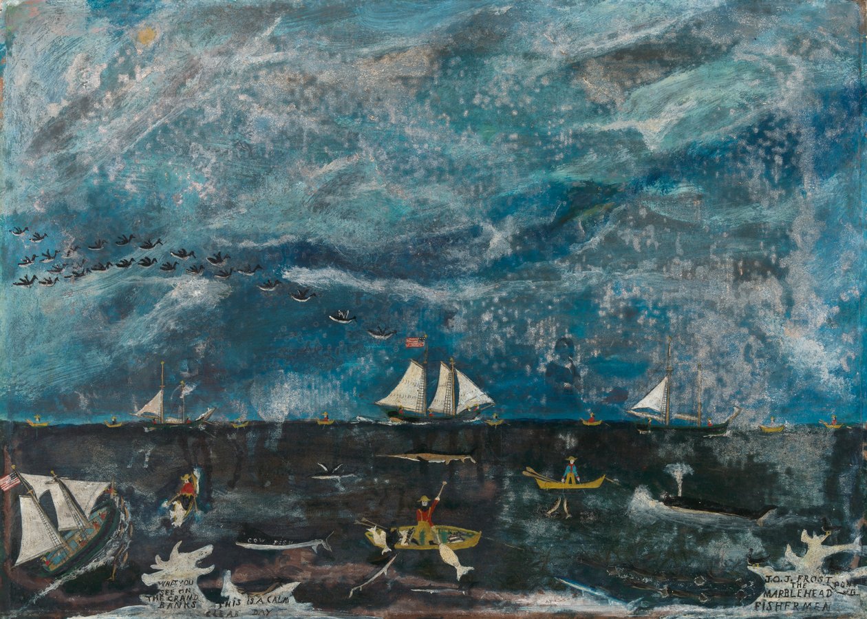 The Marblehead Fishermen, ca. 1922-1928. av John Orne Johnson Frost