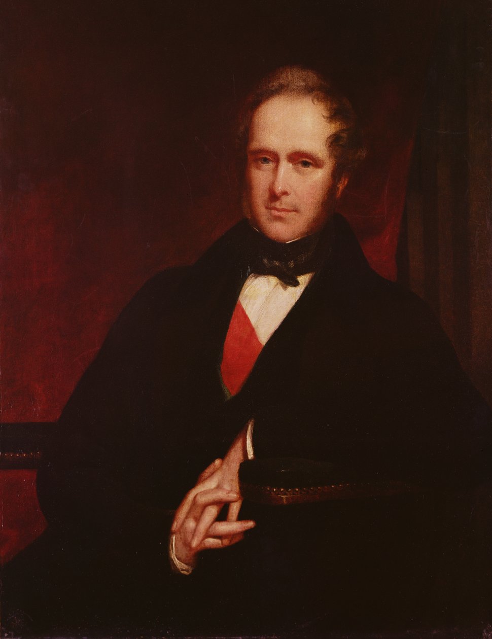 Portrett av Henry John Temple, 1844-45 av John Partridge