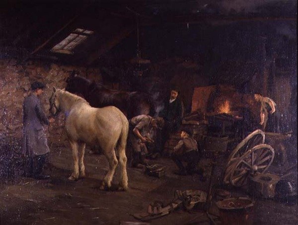"Venter på sin tur" av John Percy Cooke