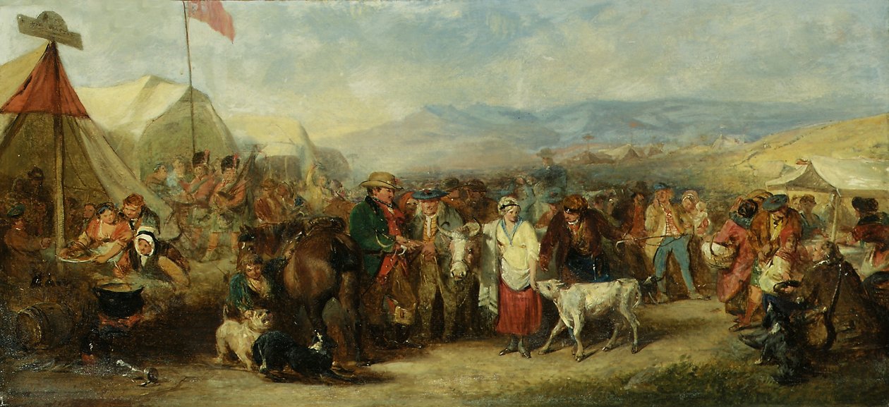En skisse for "A Scotch Fair" av John Phillip