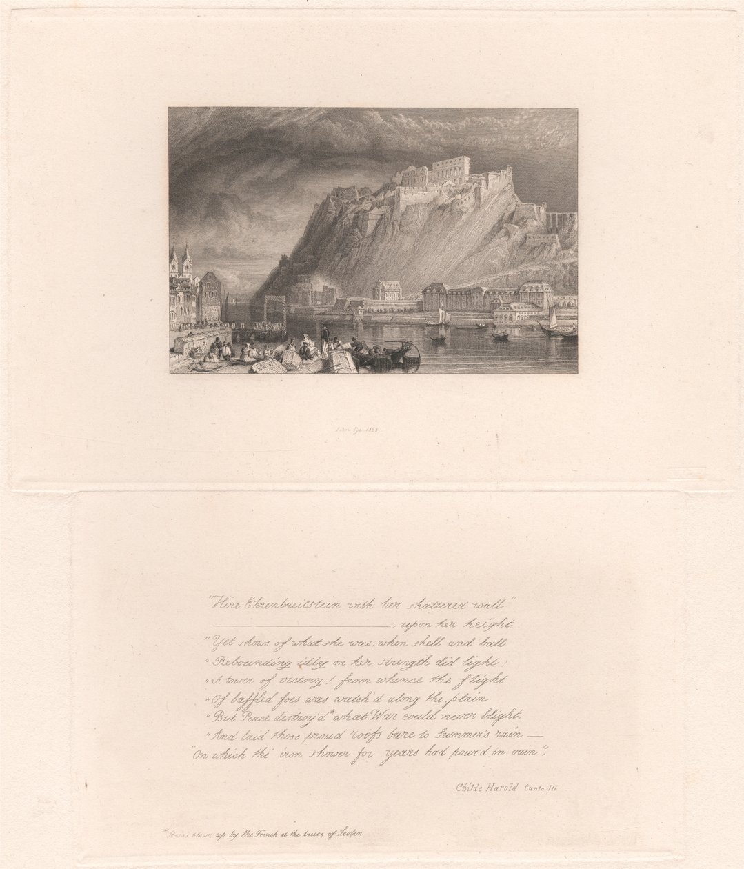 Ehrenbreitstein av John Pye