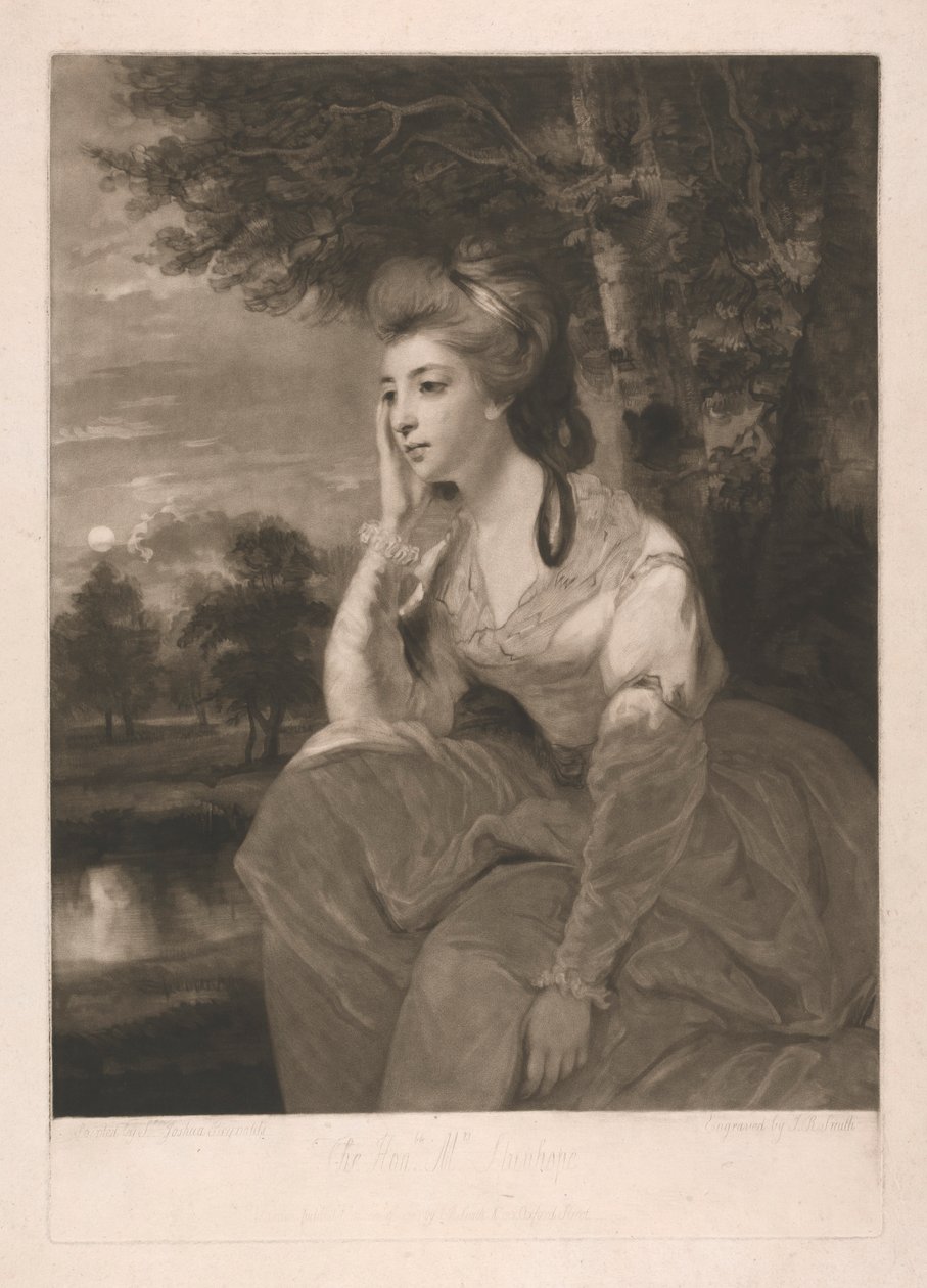 Hon. Fru Stanhope av John Raphael Smith