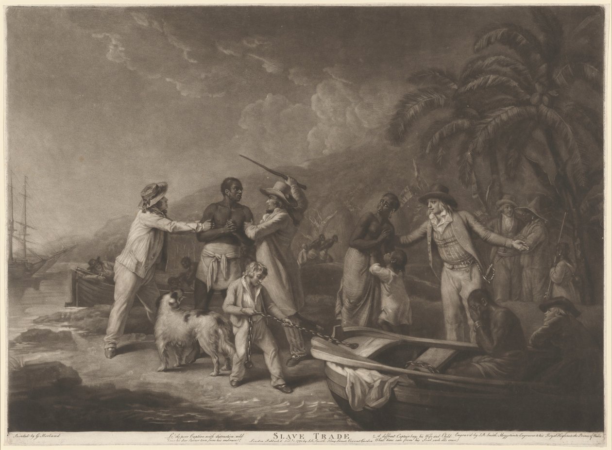 Slavehandel, 1791. av John Raphael Smith