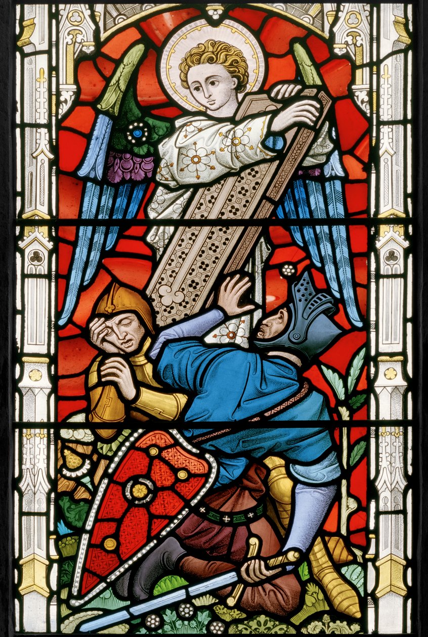 The Resurrection, 1862 (farget glass) av John Richard Clayton