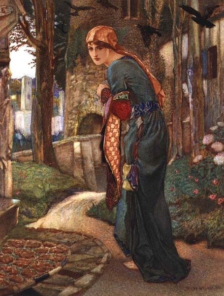 Isabella, fra Decameron av Boccaccio av John Riley Wilmer