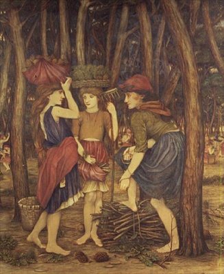 Furuskogen av John Roddam Spencer Stanhope
