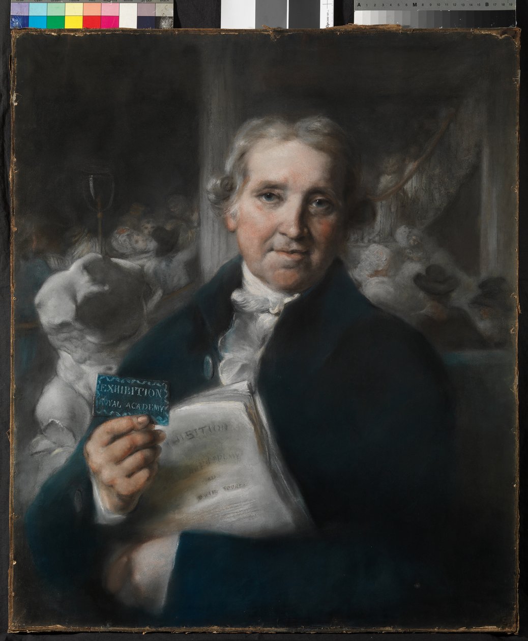 En portør ved Royal Academy av John Russell