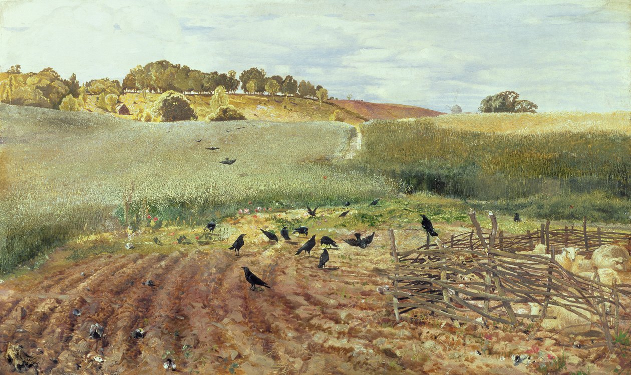 The Rooks Parliament, 1858 av John Samuel Raven