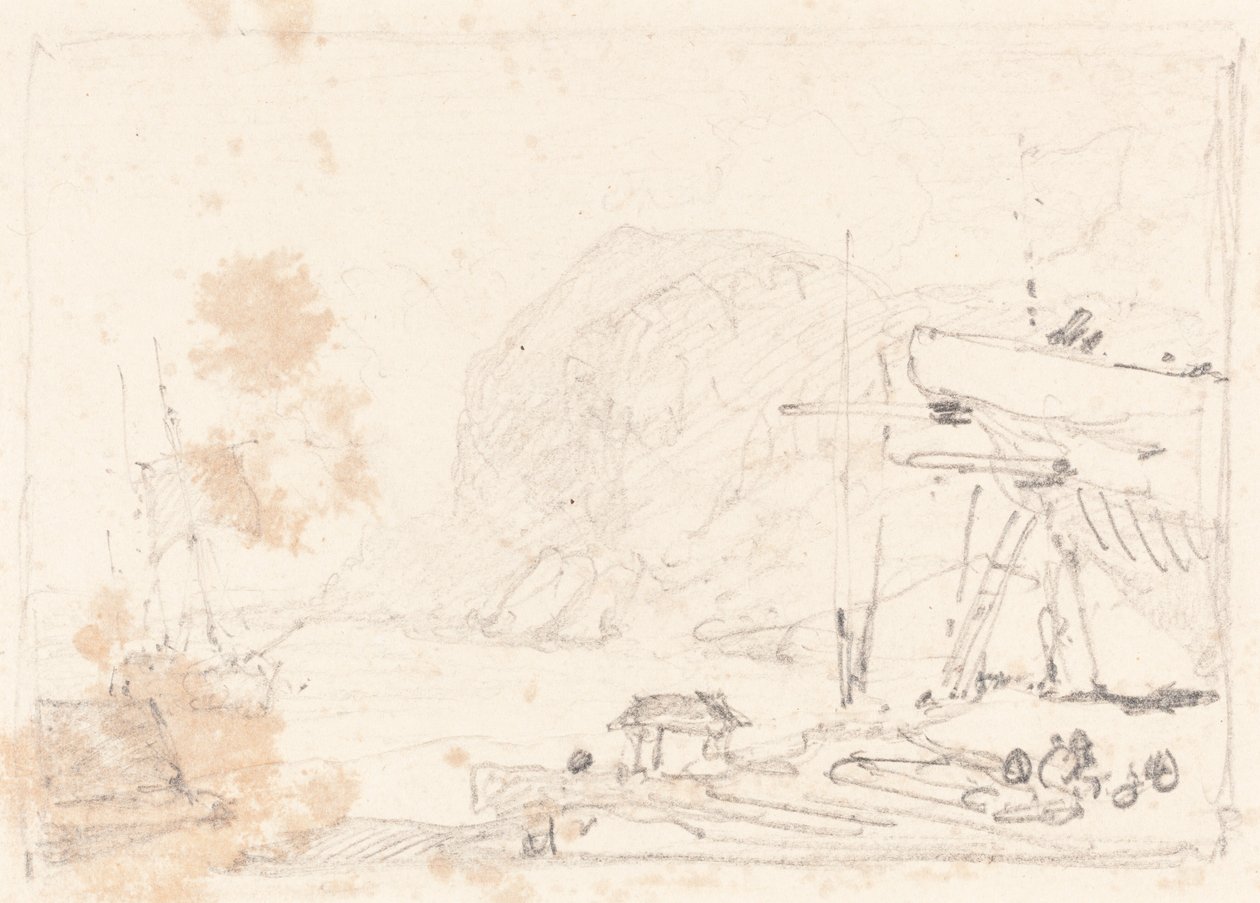 En tørrdok av John Sell Cotman