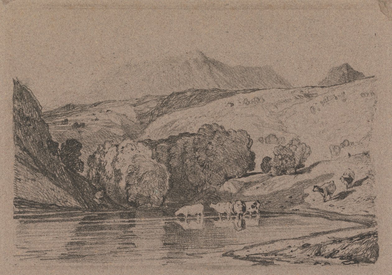 Cader Idris av John Sell Cotman