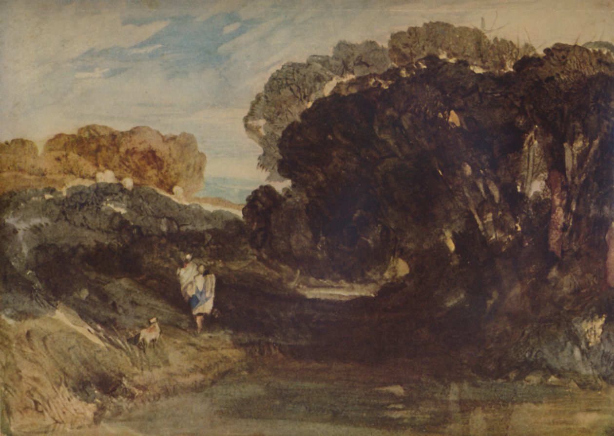 Mørke trær, 1923 av John Sell Cotman