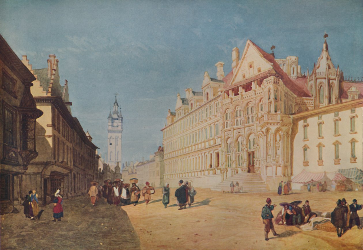 Rådhuset, Gent, 1923 av John Sell Cotman
