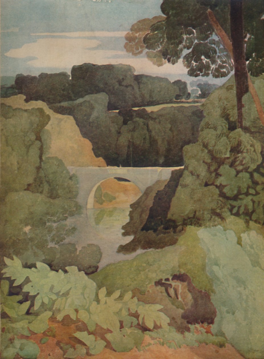 New Bridge, Durham, 1923 av John Sell Cotman