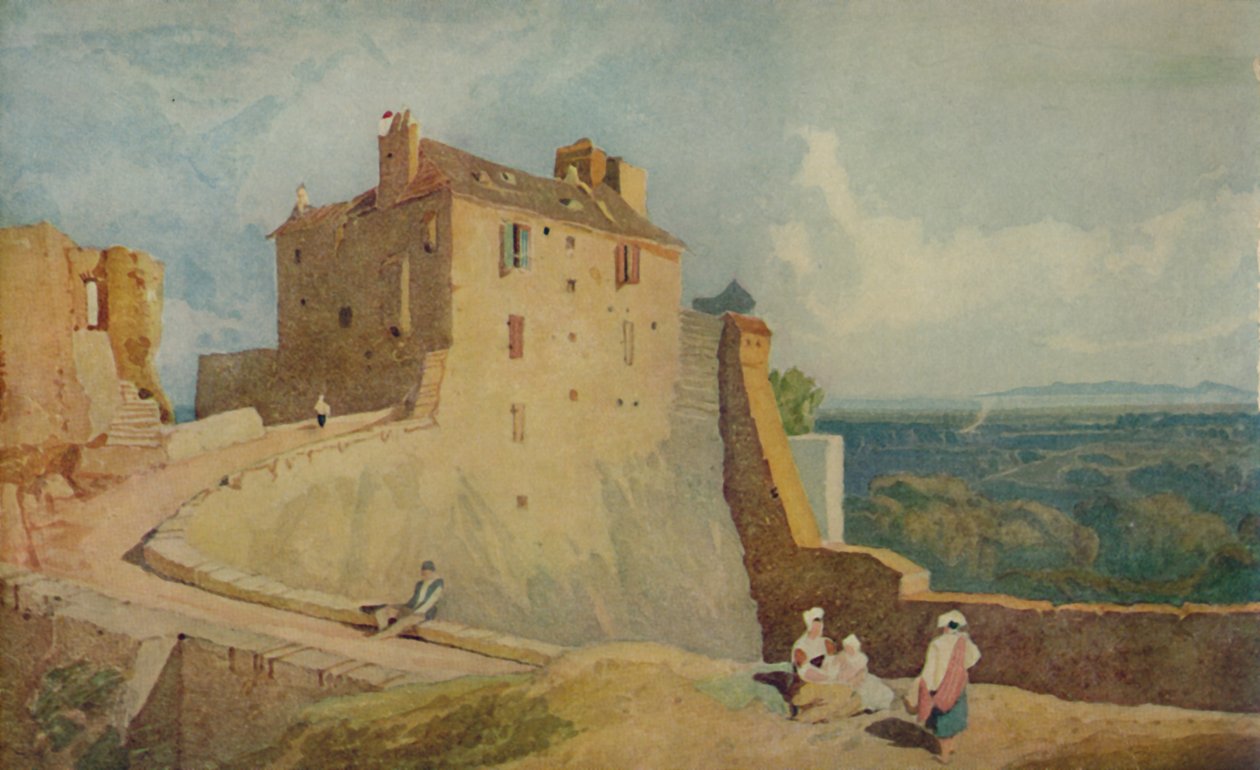 På vollen, Domfont, Frankrike, 1923 av John Sell Cotman
