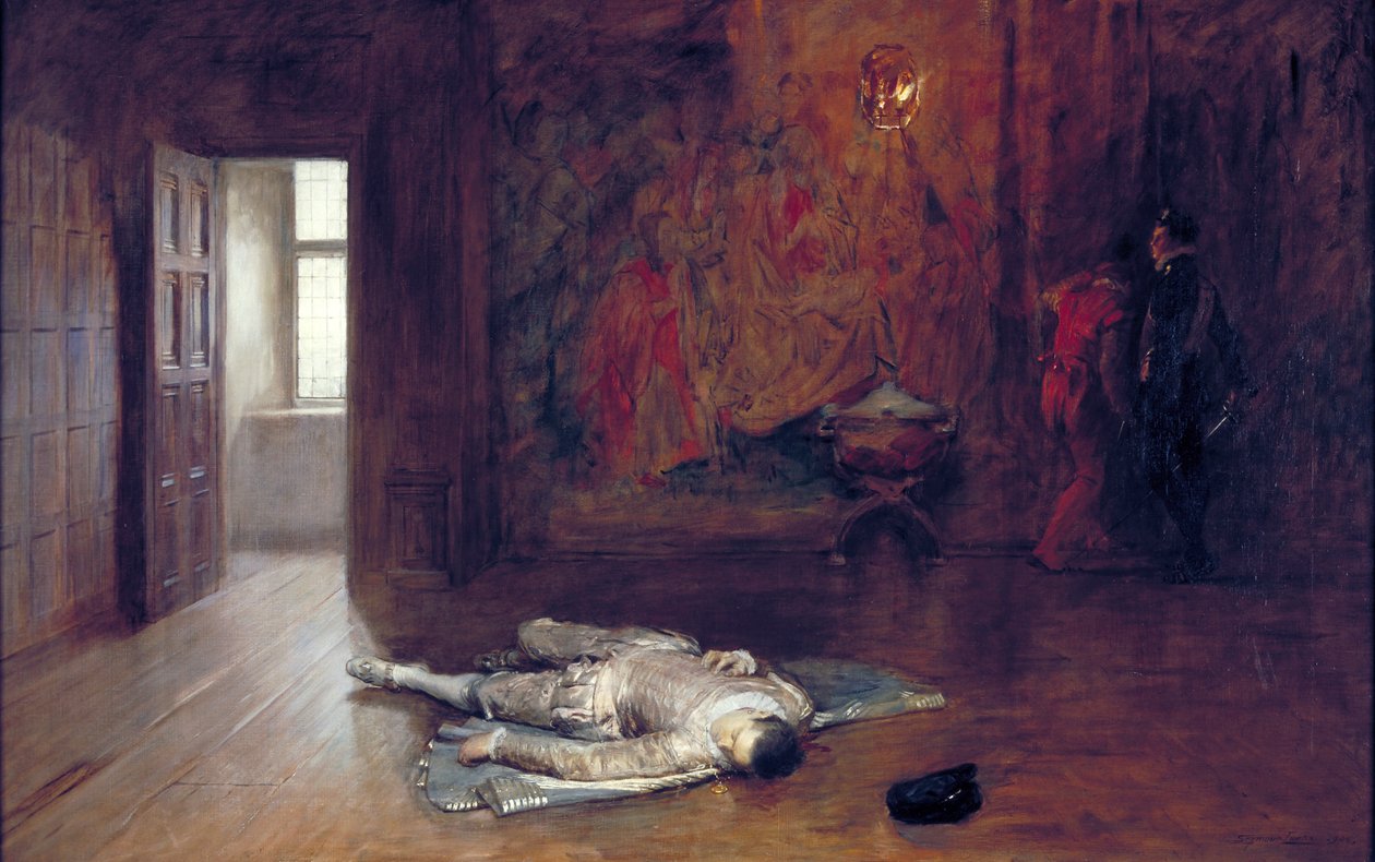 "Tyst", 1908 av John Seymour Lucas