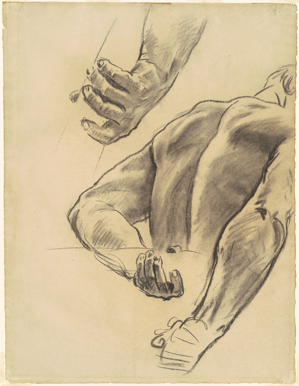Studier for "Judgment" av John Singer Sargent