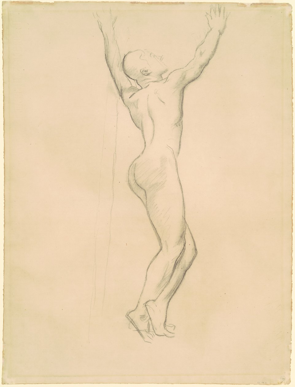 Studie for "Apollo og Daphne" av John Singer Sargent