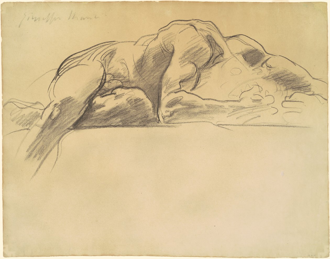 Studie for helvete, 1903-1916. av John Singer Sargent