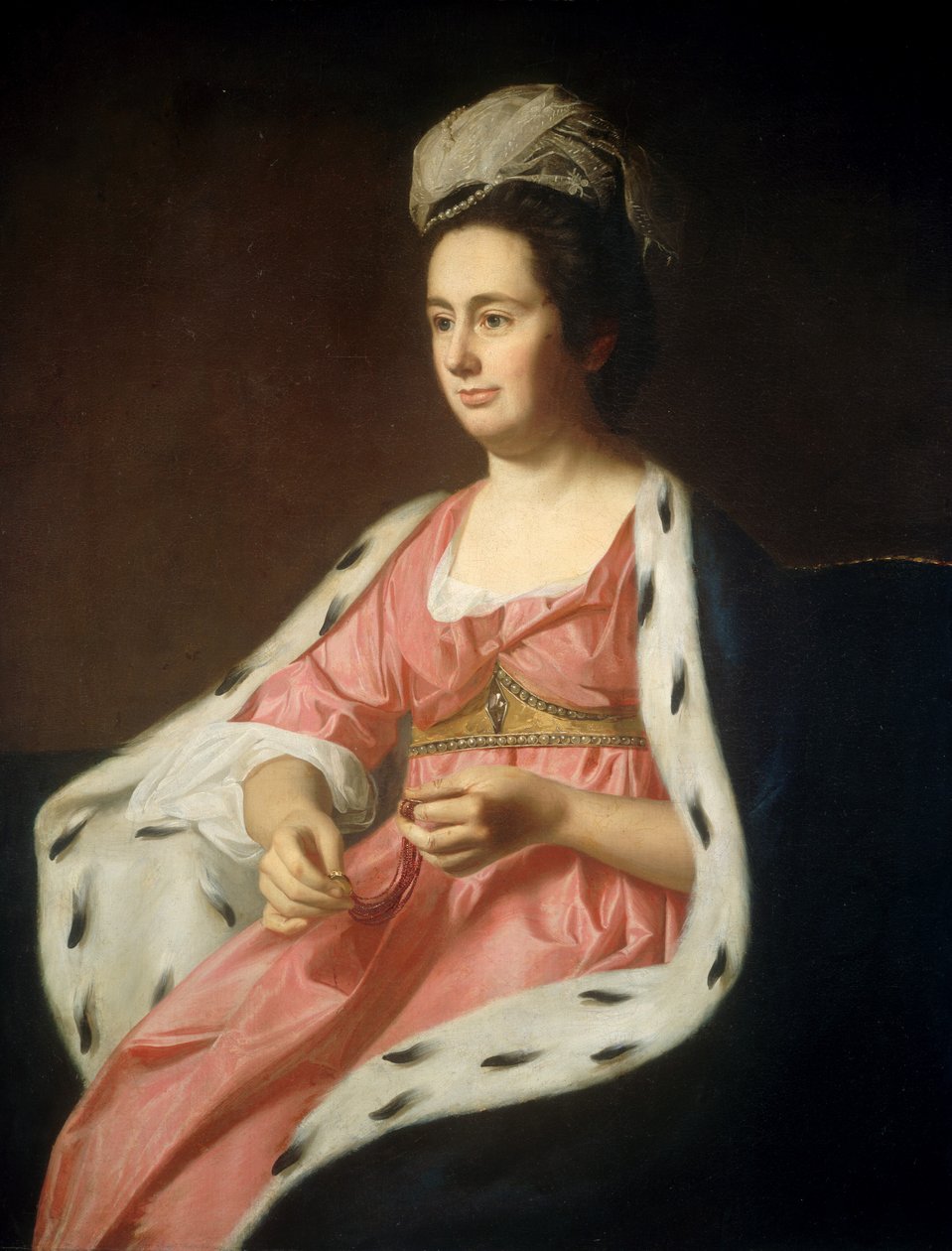 Abigail Smith Babcock (Mrs. Adam Babcock) av John Singleton Copley