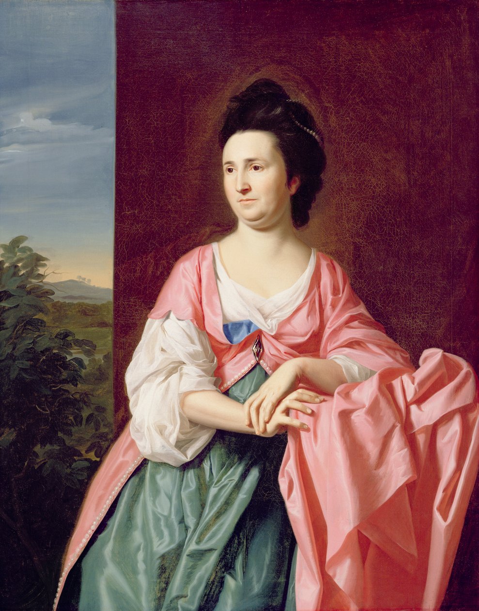 Fru William Eppes (ca. 1730/33-80) ca. 1769 av John Singleton Copley