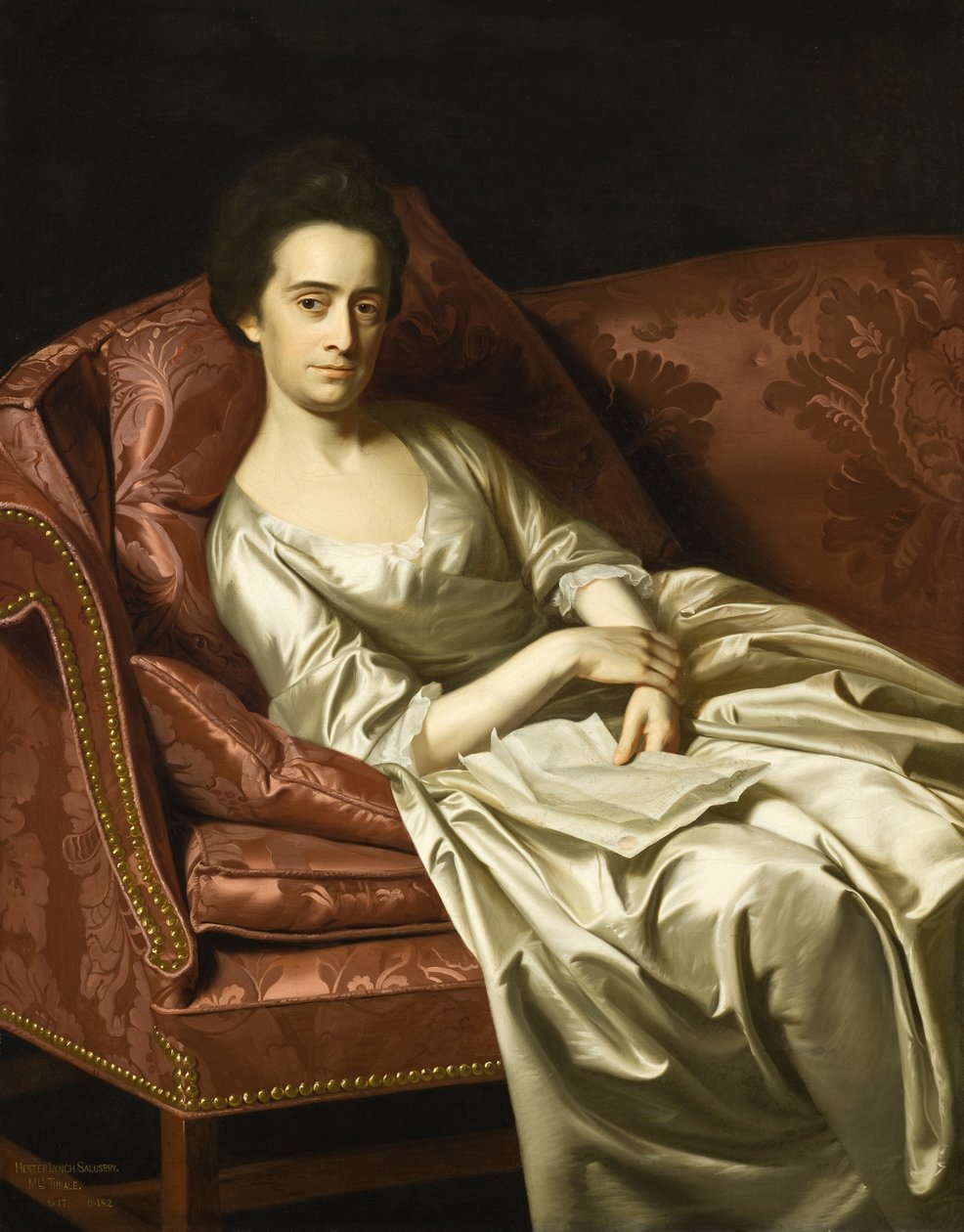 Portrett av en dame av John Singleton Copley