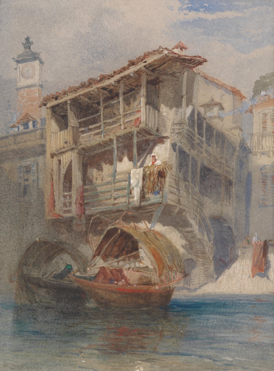 Isola Bella, Lago Maggiore av John Skinner Prout