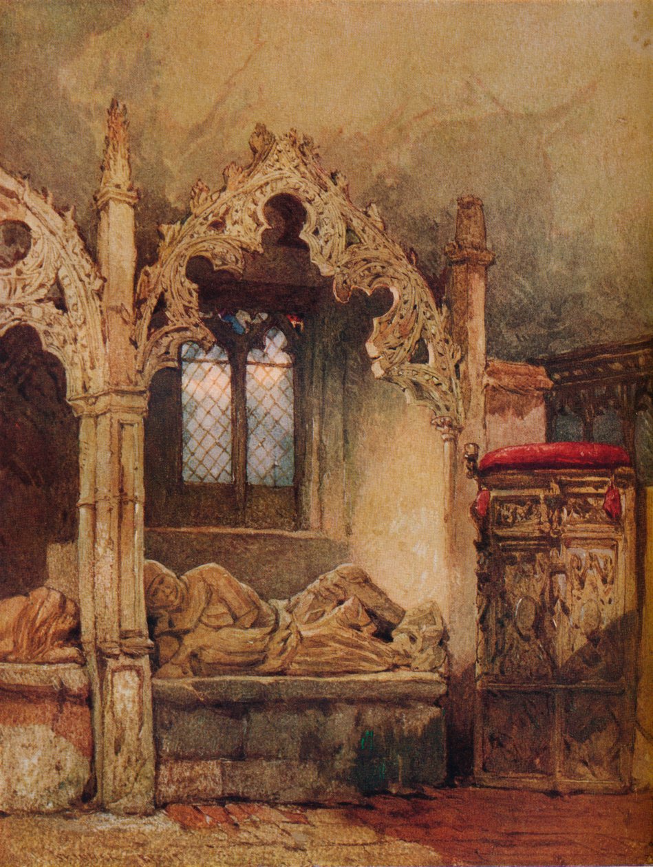 The Knight is Dust, 1869 av John Skinner Prout